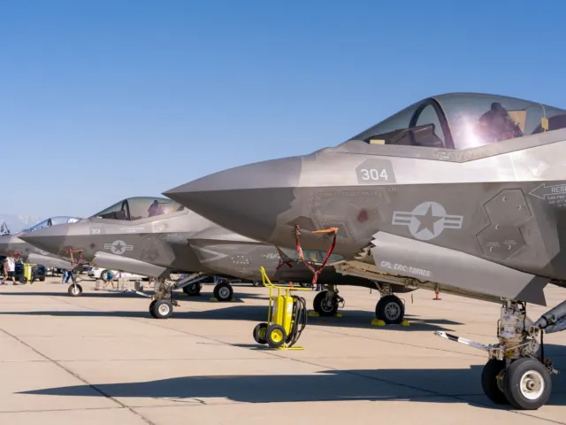 해병대 F-35, 캘리포니아에서 추락 사고 발생