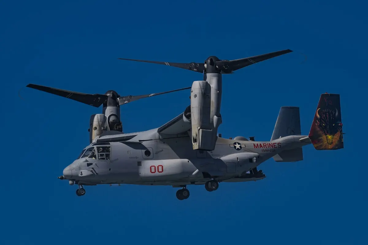 USMC, 마지막 MV-22 오스프리 인수 완료